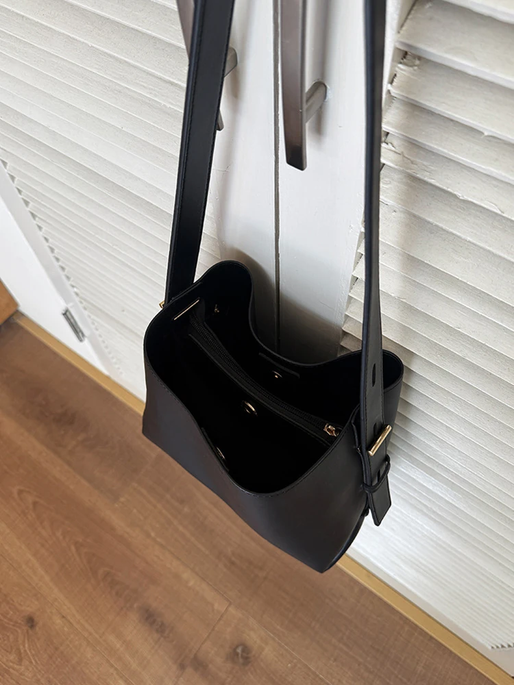 2025 حقيبة دلو جديدة حقيبة كروس ذات سعة كبيرة، حقيبة كتف، حقيبة تحت الإبط، حقيبة يد نسائية يومية للركاب حقيبة نسائية #5