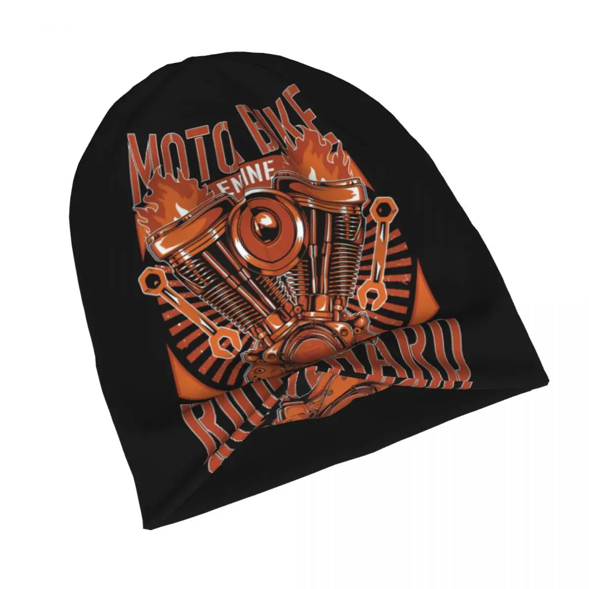 Motor Bike Ride Hard Bonnet Homme Spring Thin Hat Motorcycle Parts Skullies Beanies Caps For Men Women Creative Cotton Hats