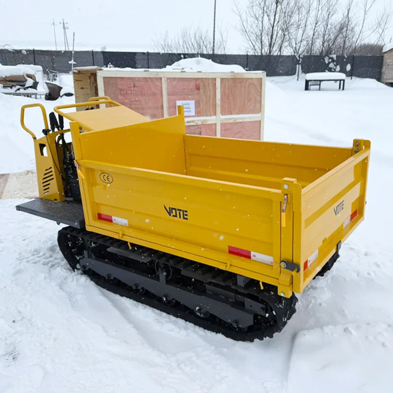 Bestselling Mini Dumper Farm Garden Transporter 1 Ton 2 Ton 3 Ton Crawler Type Multi-functional Customizable CE Certified