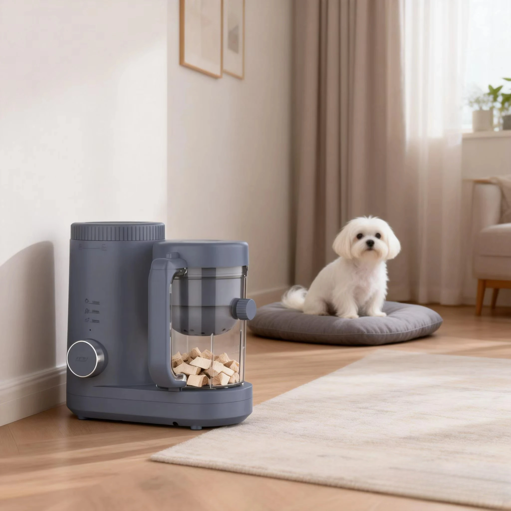 

Advanced Pet Diet Maker With Steam Surround Technology and Removable Parts for Hygienic Cleaning