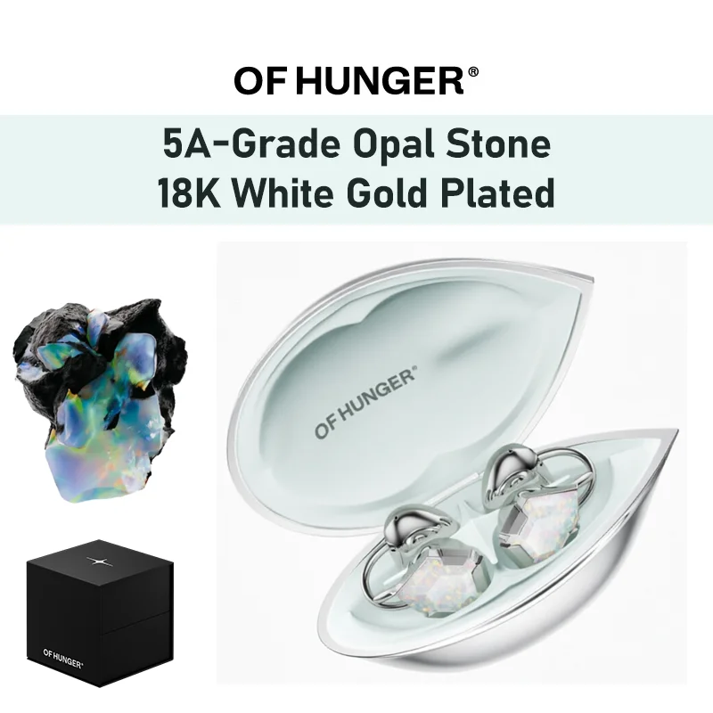 OF HUNGER Electronic Gem AI Earphones Bluetooth OH Clip, 5A‑Grade