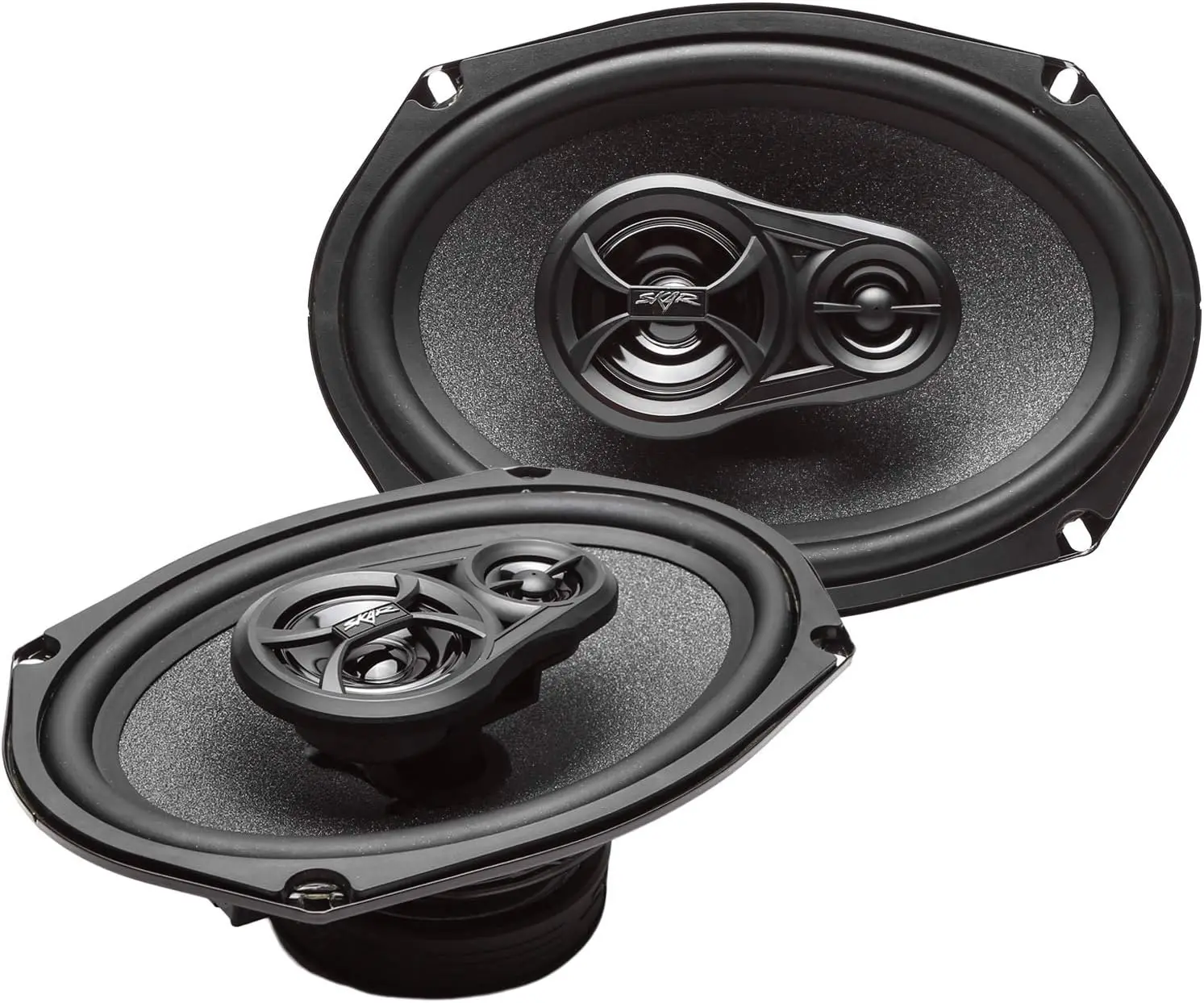 

6x9-Inch 3-Way Coaxial Car Speakers Pair, High Power & Clear Sound