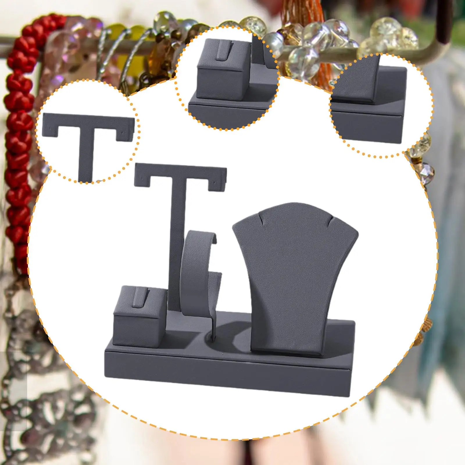 Jewelry Organizer Storage Box Display Tray Holder for Showcasing Bracelets Necklaces Rings Earrings in Retail Shop Jewelry Organizer Storage Box Display Tray Holder for Showcasing Bracelets Necklaces Rings Earrings in Retail Shop