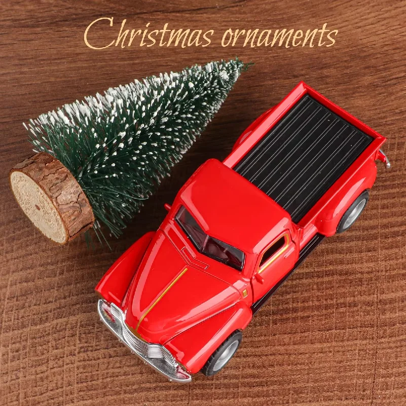 3pcs Mini truck ornament set; a good thing for home atmosphere decoration; living room and office desk ornamen