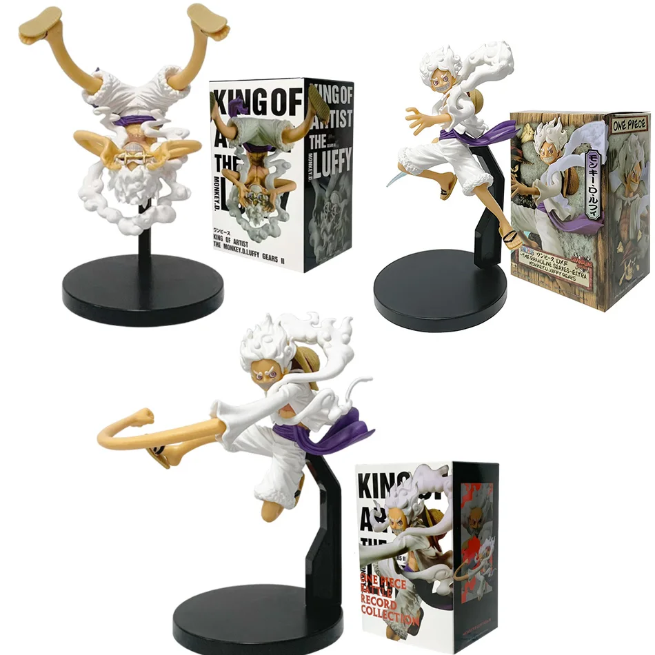 Anime One Piece Koa Artist Luffy King Gear PVC-Modellfigur Sammlerstück Spielzeug Desktop-Ornament Geburtstagsgeschenke Auf Lager Heiß begehrt