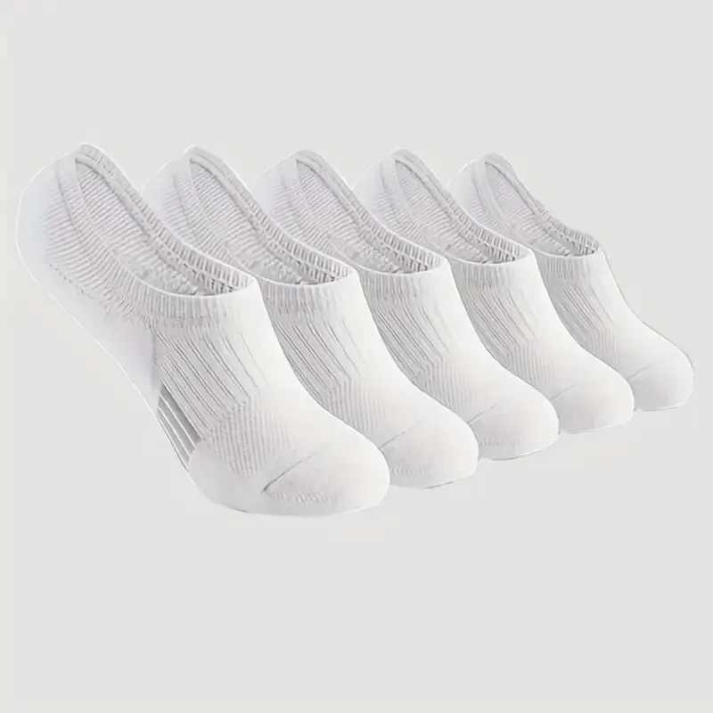 1/5 Paar unsichtbare Low-Cut-Sportsocken für Damen, Frühling und Sommer, dünner Stil, schweißabsorbierend, atmungsaktiv, für Laufen, Fitness, Freizeit – Detail 10
