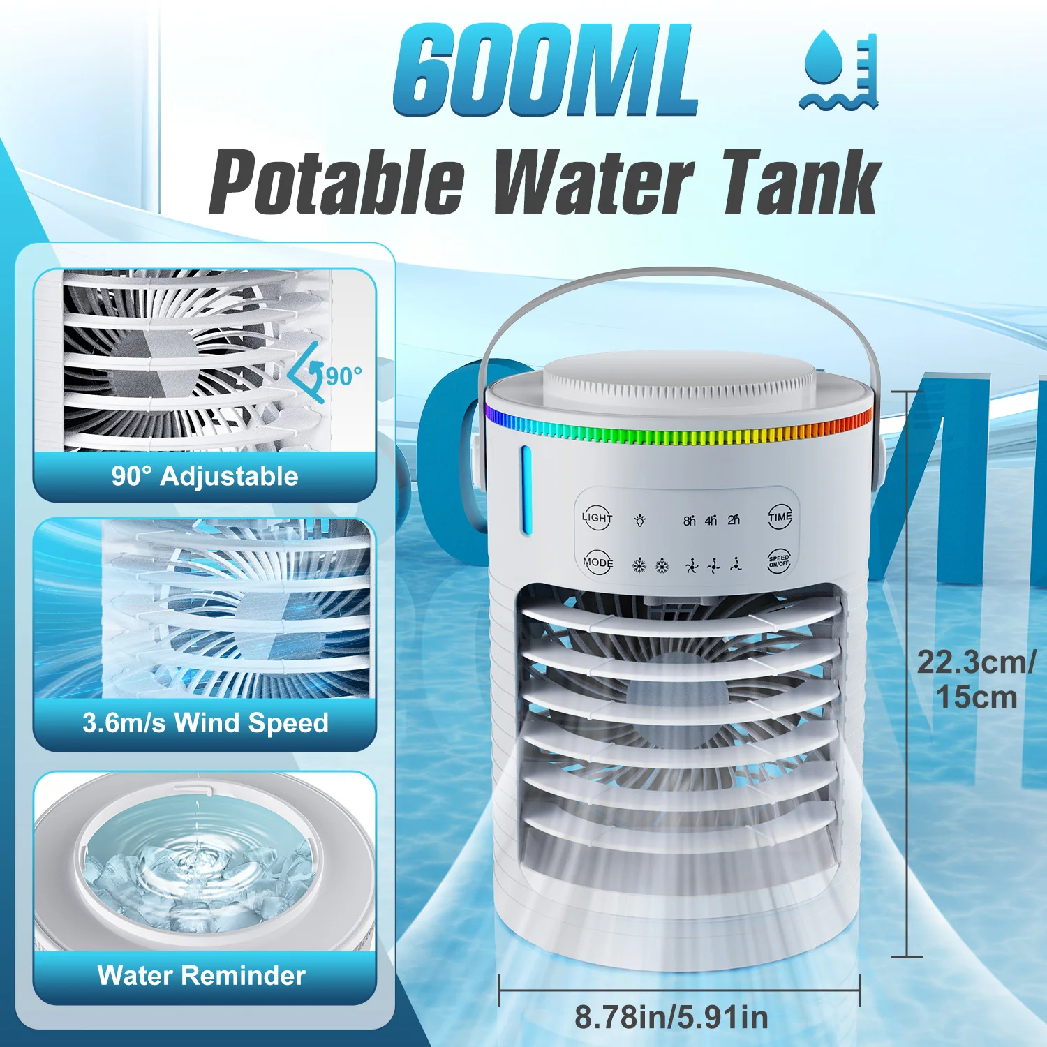 Home Small Air Conditioner Fan - Home Office Gadgets 评论和价格