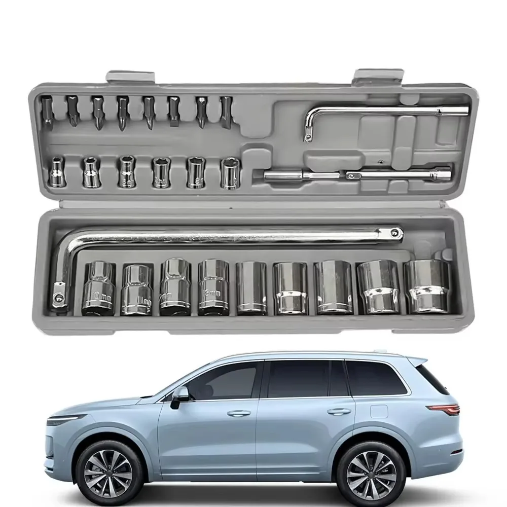 Mechanic Socket Set Hand Tool Kit with Storage Case for Home Garage Workshop Car Motorcycle Truck Repair Multifunctional Tool Se