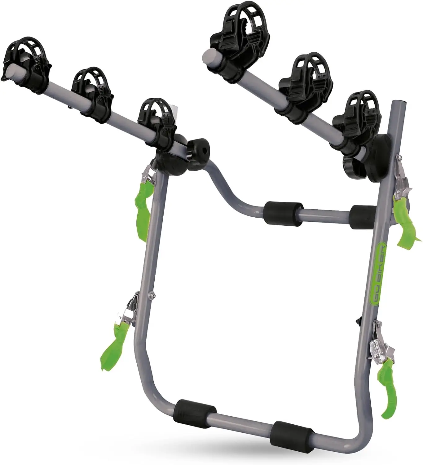 

Portabicicletas Portón Trasero Easy V3 MAX para 3 Bicicletas -15kg/Carril - Chasis de Acero - Brazos Ajustables a Todo Tipo de B