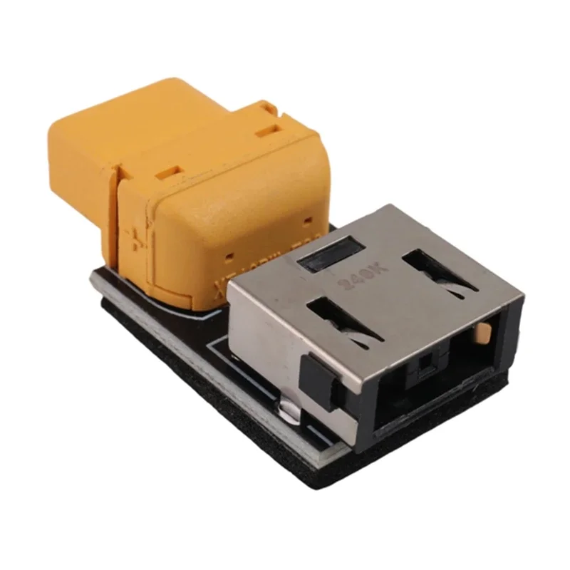 Adaptateur d'alimentation universel pour ordinateur portable, convertisseur de charge pour connecteur de chargeur de drone RC, de port carré Lenovo à prise XT60