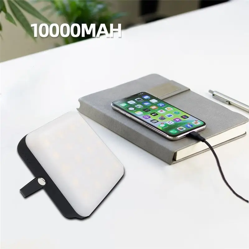 

【AUTUMN】LED Camping Light Camping Lighting Tent Emergency Light Charging Treasure USB Charging Source Outdoor Multifunction