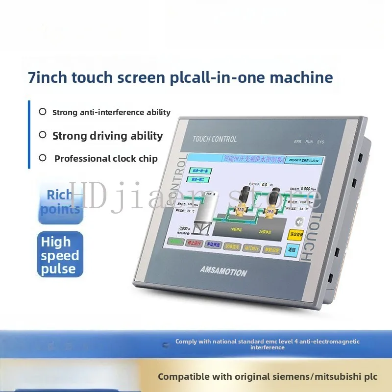 

PLC Touch Screen Machine 4.3/7/10 Inch - Compatible with 200smart & Controller