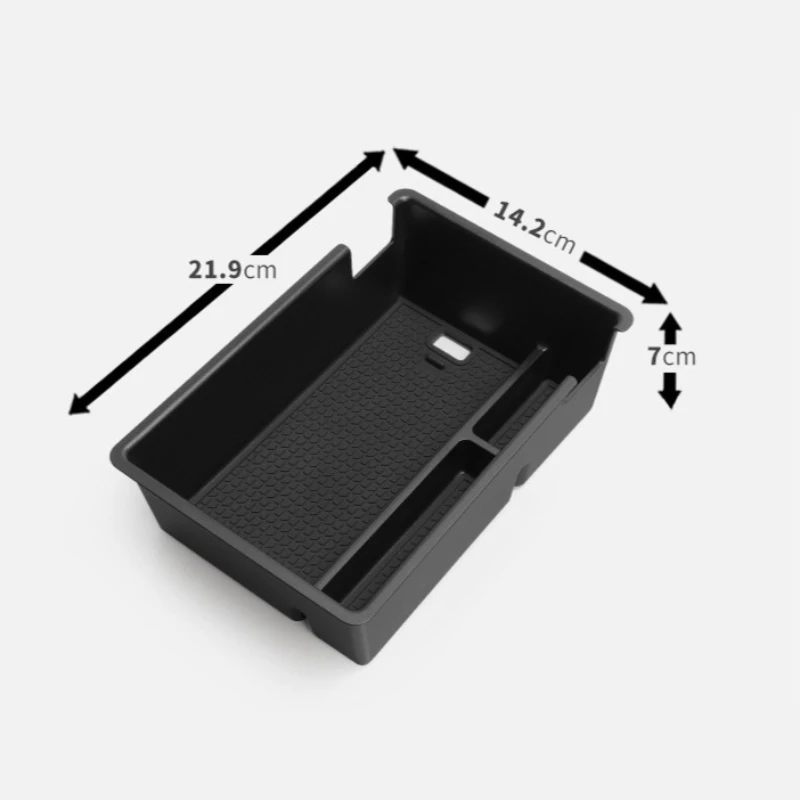 Für BYD ATTO 2 2025 2026 Mittelkonsole Armlehnen-Aufbewahrungsbox Unterkonsole-Organizer Ablage Getränkehalter Abdeckung Auto-Zubehör – Detail 5