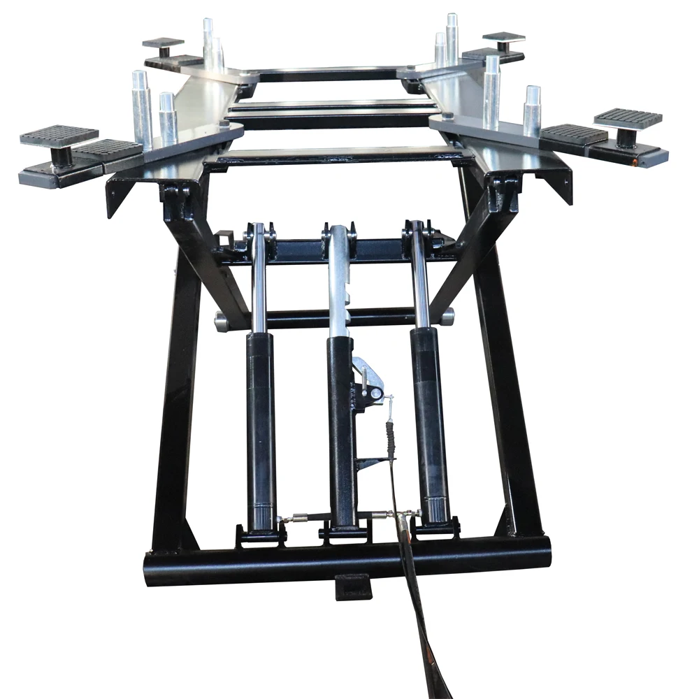 CE Certification 2.7T Movable Hydraulic Scissor Car Lift Vehicle Ramp Auto Hoist Mobile Garage Tool