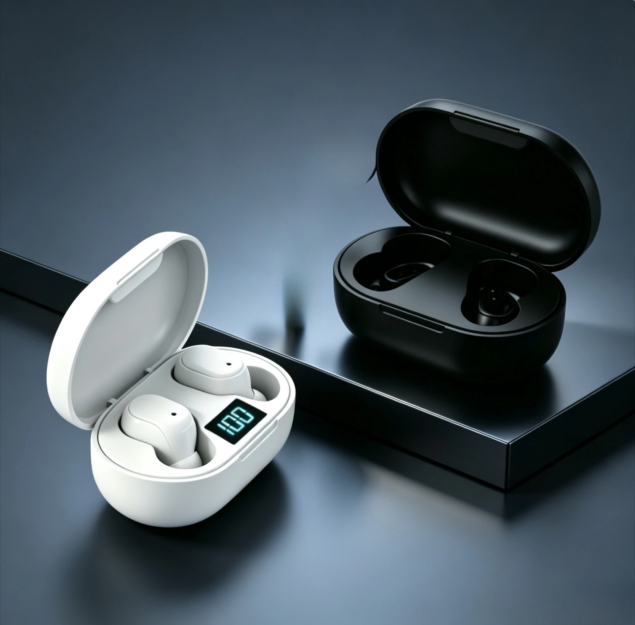 Bluetooth Earphones Bluetooth Headset Deliver Layered Vocal Output, Lightweight Shell, Portable Storage for Daily Leisure Time