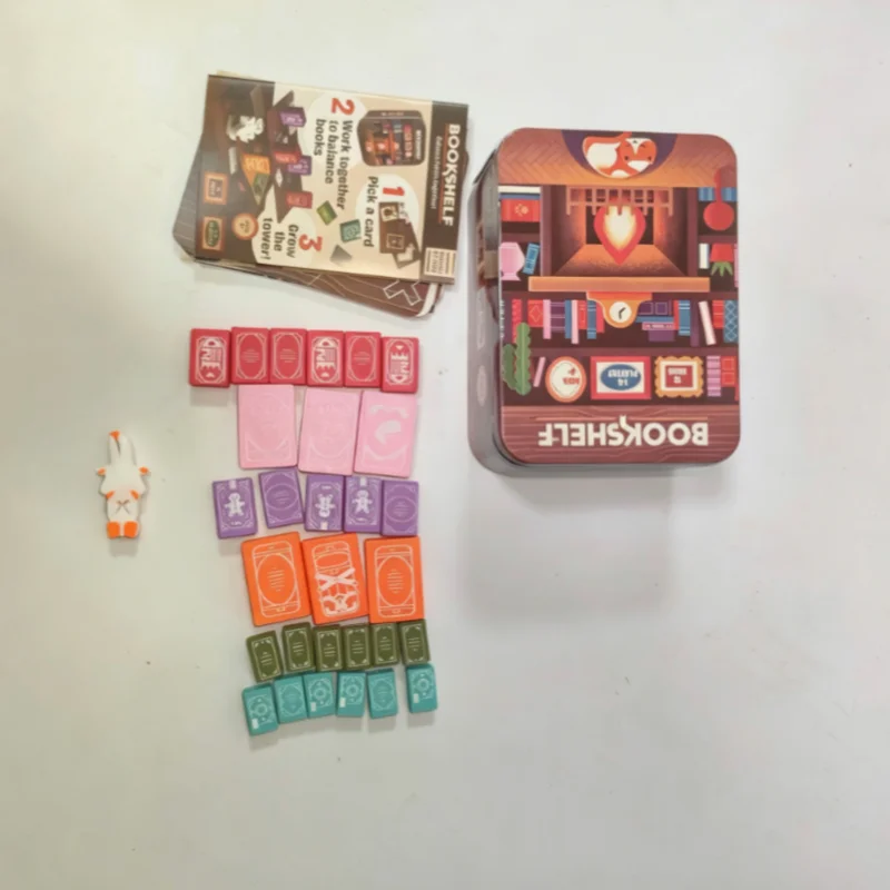 Permainan Menumpuk Rak Buku, P - Cooperative Card Game ulasan dan harga