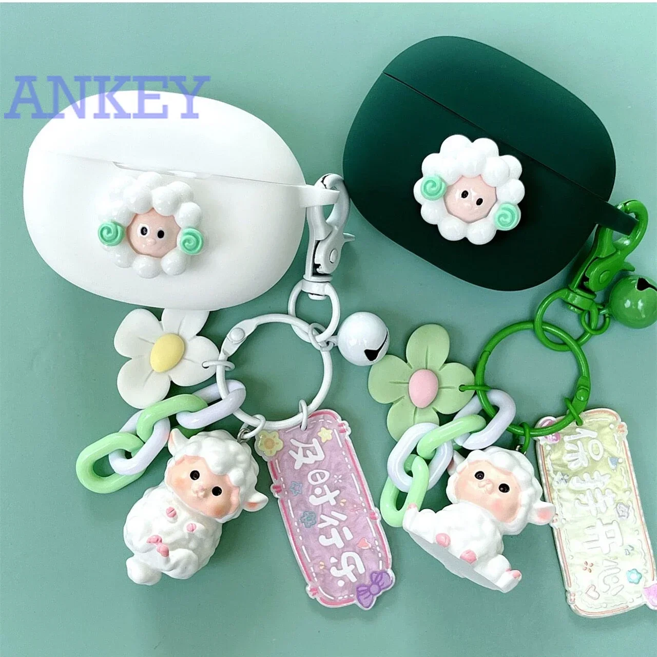 for UGREEN HiTune T6 T3 Case Protective silicone Cute Cartoon Covers Bluetooth Earphone Shell Headphone Portable