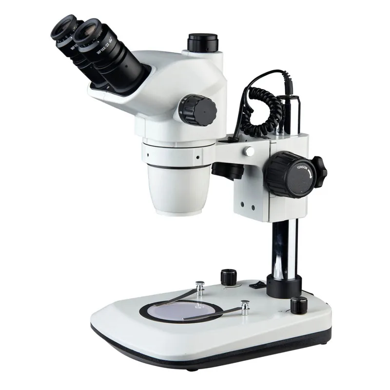 

6.7X-45X High resolution stereo zoom microscope optical system digital electron microscope