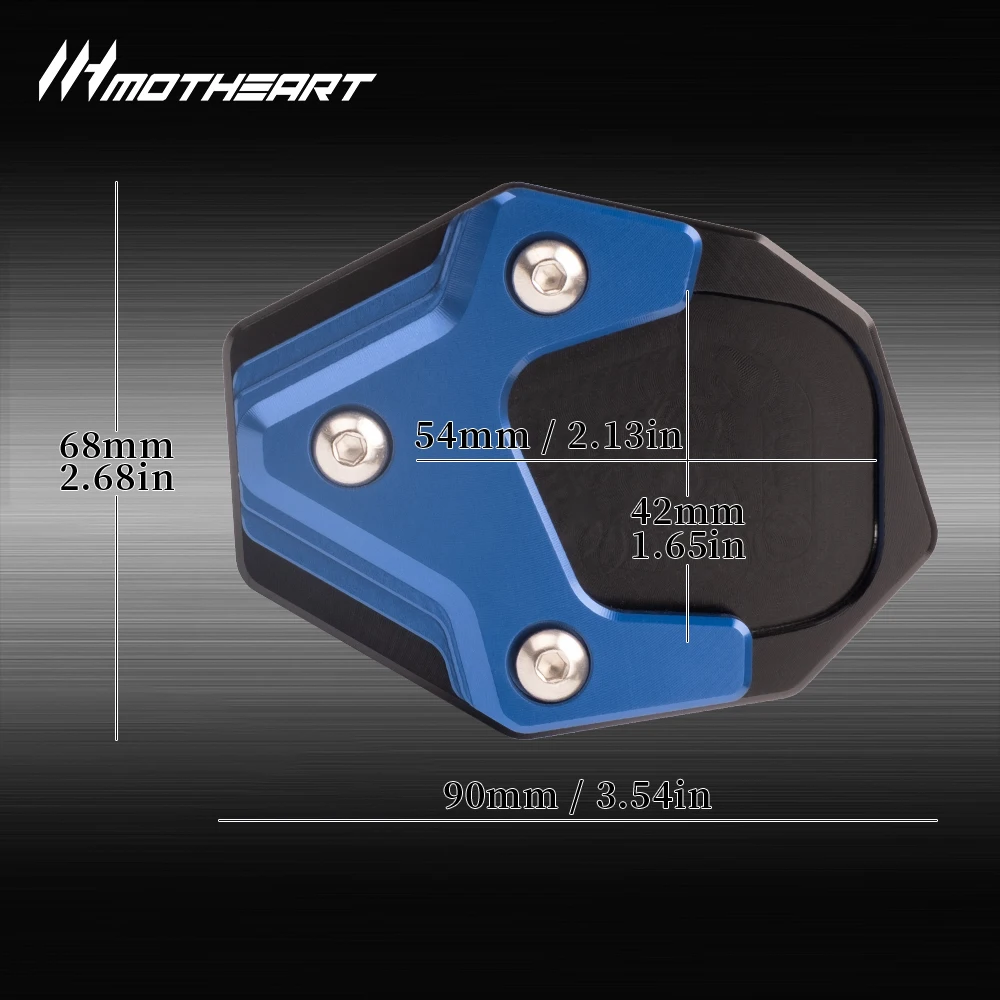 Motorcycle Kickstand Extension Pad For G310GS 2017‑2025 Stability Parking Support Protector CNC Aluminum g310gs Accessories