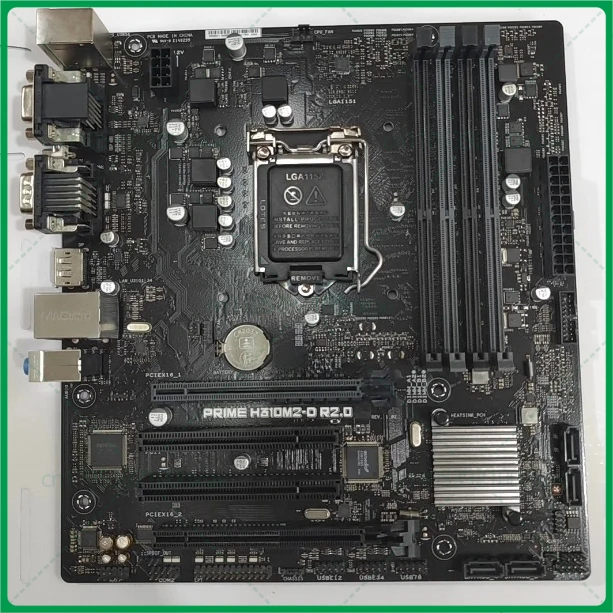 For ASUS H310M2-D R2.0 main board LGA1151 DDR4 integrated DVI/VGA/DP/HDMI/COM port