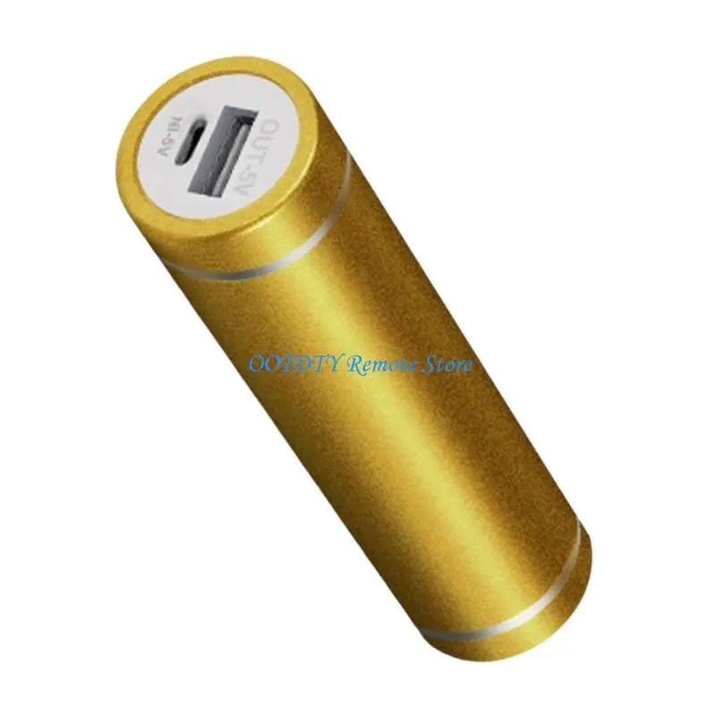 

DIY Spring Contact Powerbanks For 21700 Batteries Aluminum Housing Lightweight