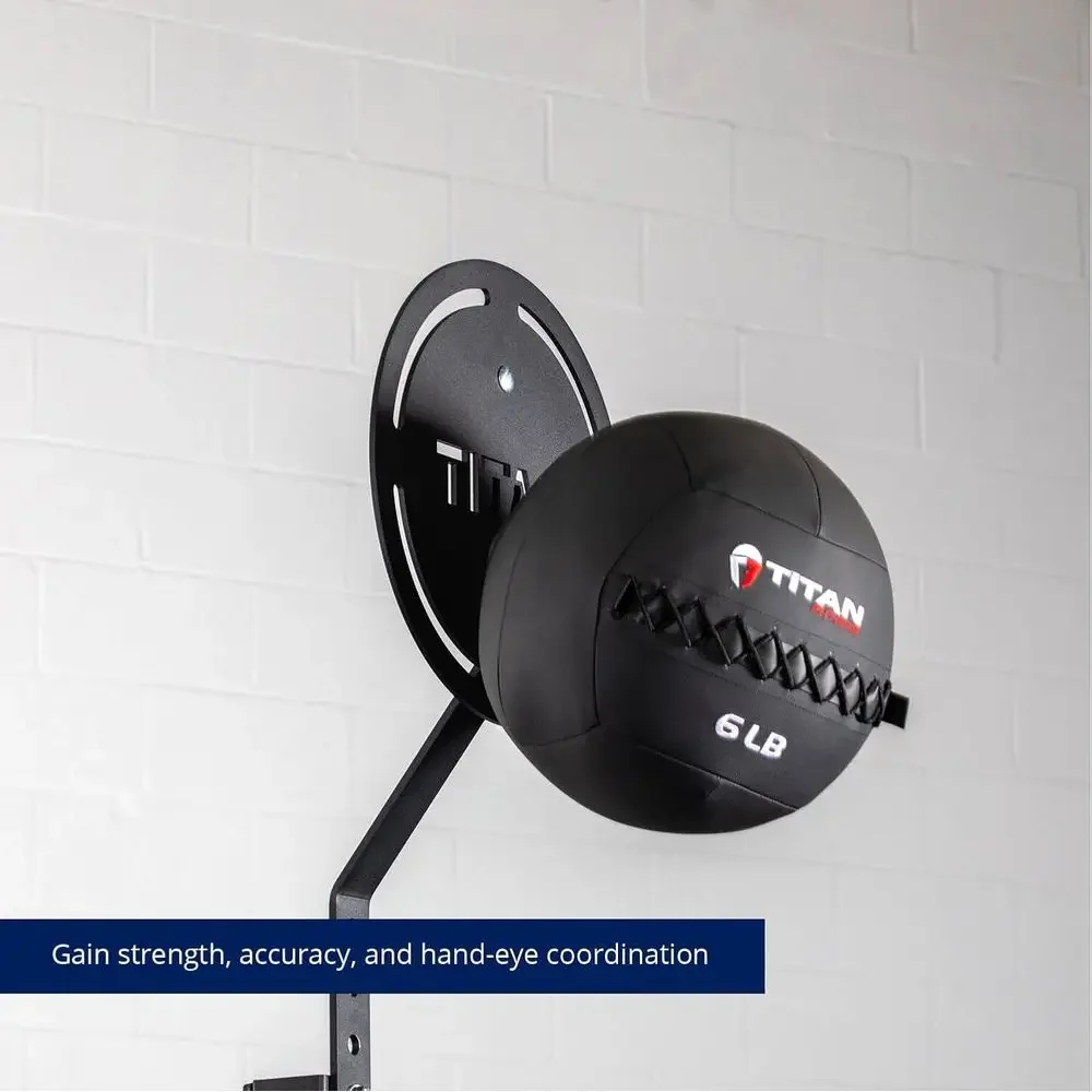 Wall-Mounted Ball Target with Extendable Rack System