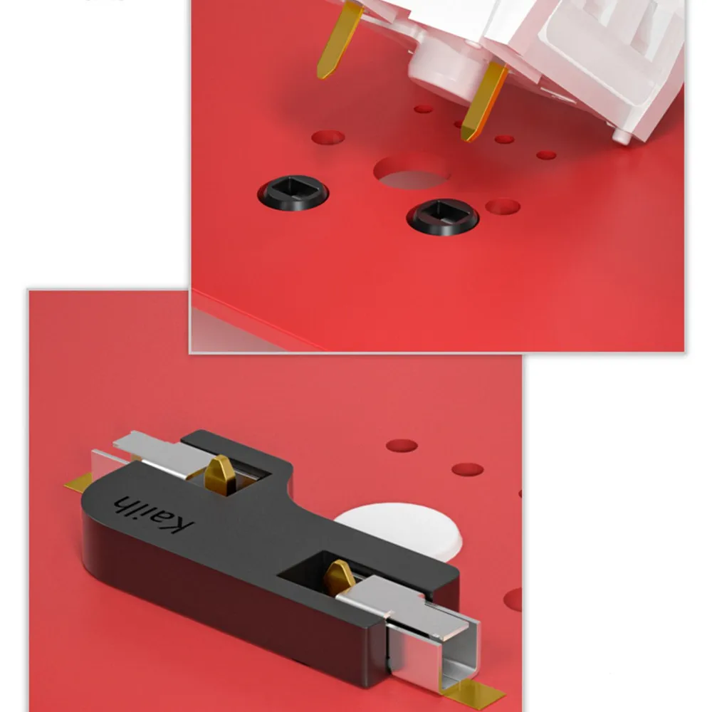 Imagem -05 - Kailh-hot-swappable Pcb Soquete para Teclado Mecânico Gateron Outemu Cherry mx Switches Personalizar Faça Você Mesmo Cpg151101s11