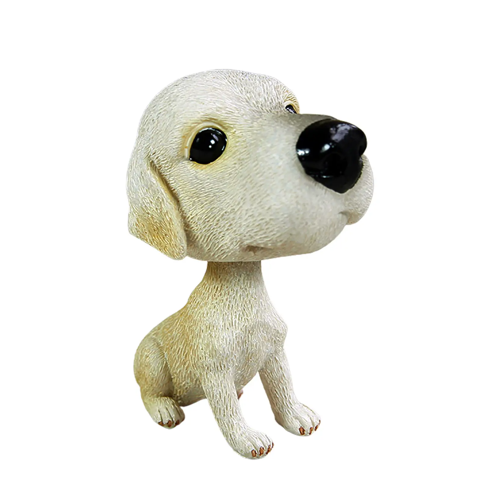 Car Ornaments Bossa Hound, Labokado Box-er Dog Resin Cute Nodding Dog Decor Doll Automobile Interior Decoration Bobblehead Dog