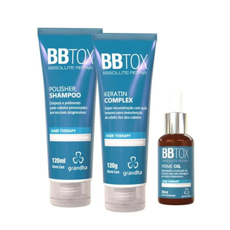 بكينو: تقييم شامل لـ Grandha Hair Therapy Kit BBTOX Pequeno لعلاج الشعر من الجذور