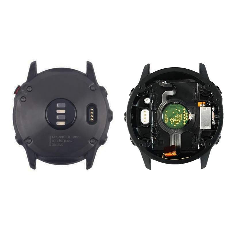 Back Cover Case for Garmin Fenix 6X Pro,Solar, Sapphire multisport GPS watch Back Case Repair replacement