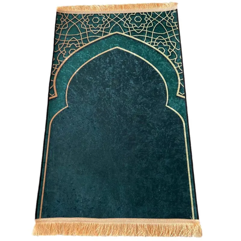 

YJQ carpet living room prayer thickened prayer floor mat special-shaped printing thick mat