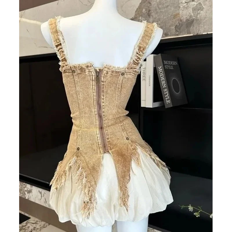 Women Bubble Mini Skirt Summer Balloon Skirt Vintage Hottie High Waist Puffy Short Skirt for Vacation Streetwear Aesthetic Cloth