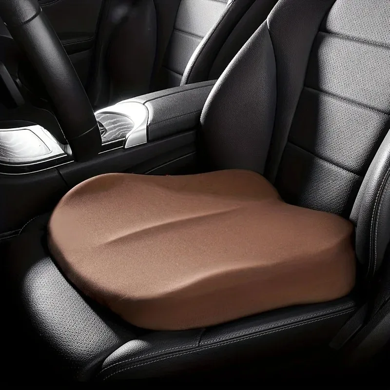 Memory Foam Car Seat Pad Single-Piece Heightening Beautifying Breathable Comfortable Slow Recovery Butt Pad