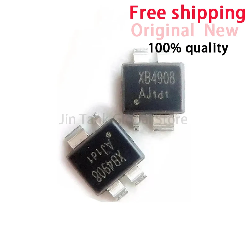 10PCS/LOT New Original XB4908 XB4908A XB4908AJ XB4908GJ ESN4 Lithium Battery Protection Chip IC