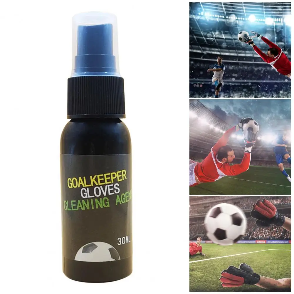 Glove Sprayer Soccer Goalkeeper Glove Care Bundle 30ml Tackifier Spray Grip Enhancer Wash Prepare Spray Keep Gloves for Peak