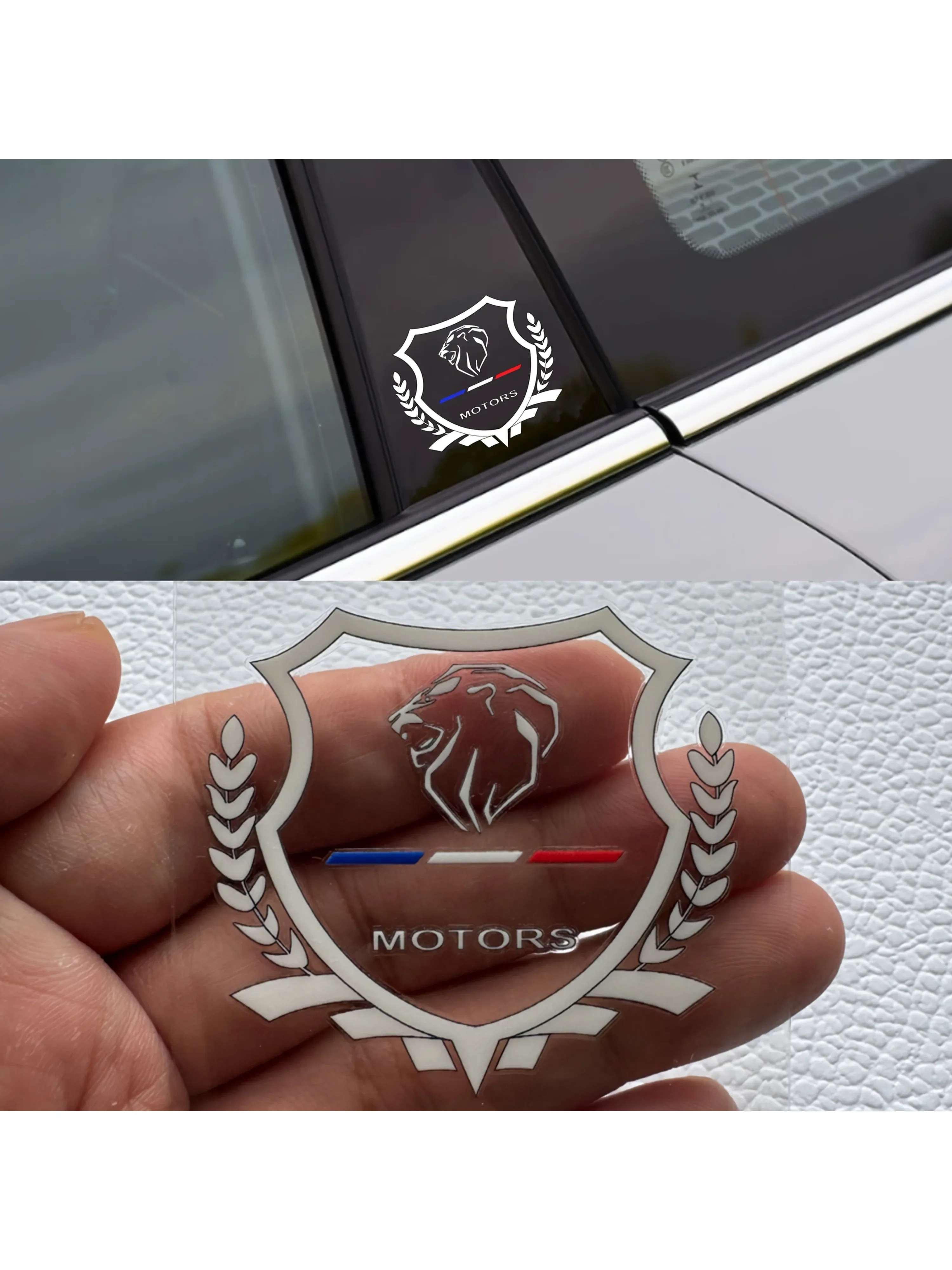AliExpress NONE 1PC Premium Lion Head Car Emblem Sticker - Waterproof Vinyl Decal - Car Truck Vehicle Accessories Universal Fit