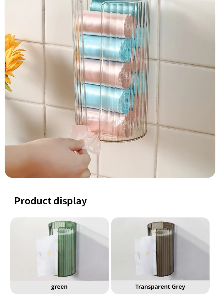 Abwischen und Regale, wasserdicht, kein Stanzen, Papierbox, Wand zum Aufhängen, Stoffbox, Badezimmer, Küche, Einwegartikel – Detail 8