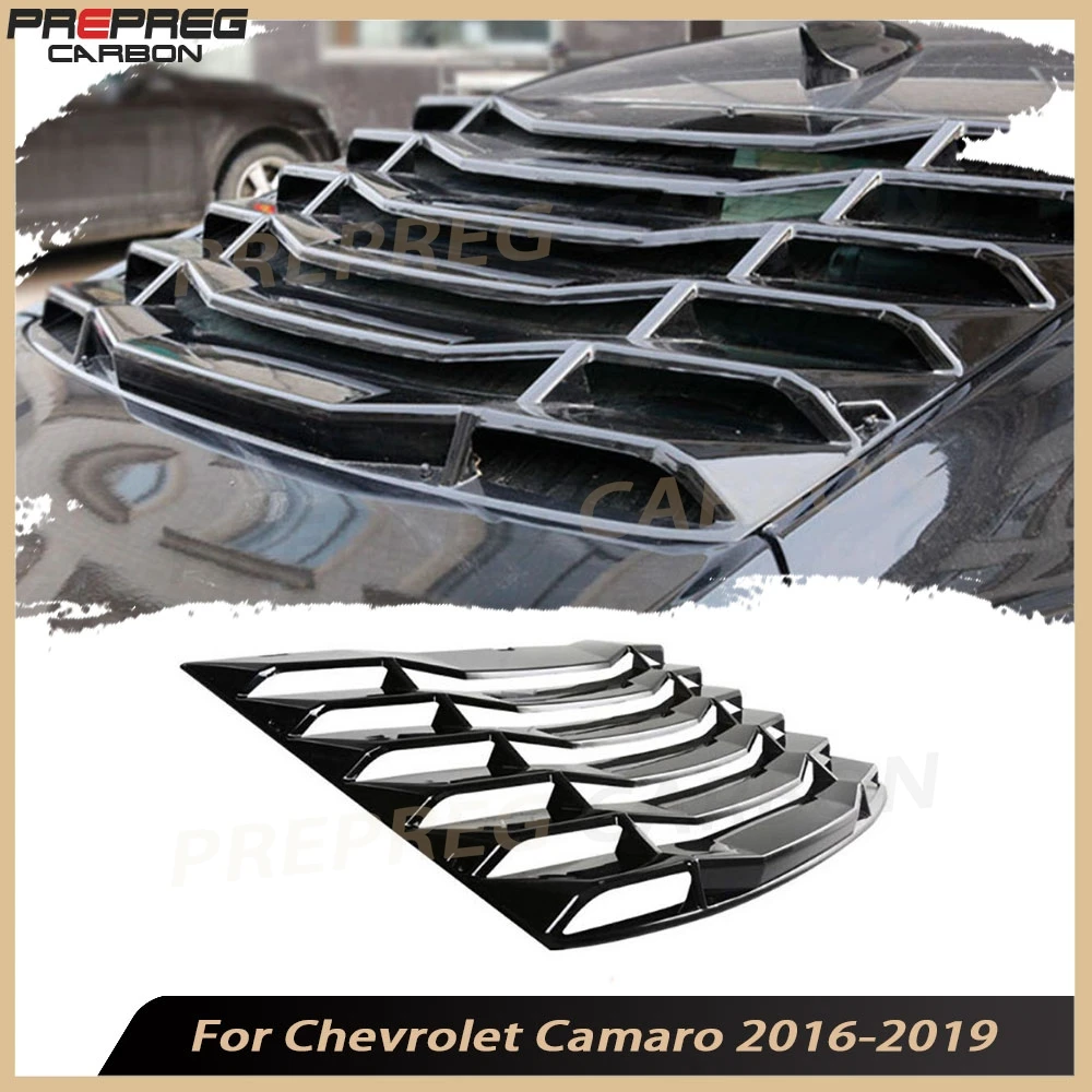 

Car Rear Window Blinds Rear Window Louver Decorative Panel for Chevrolet Camaro 2016-2019 Body Kit Car Accessories ABS