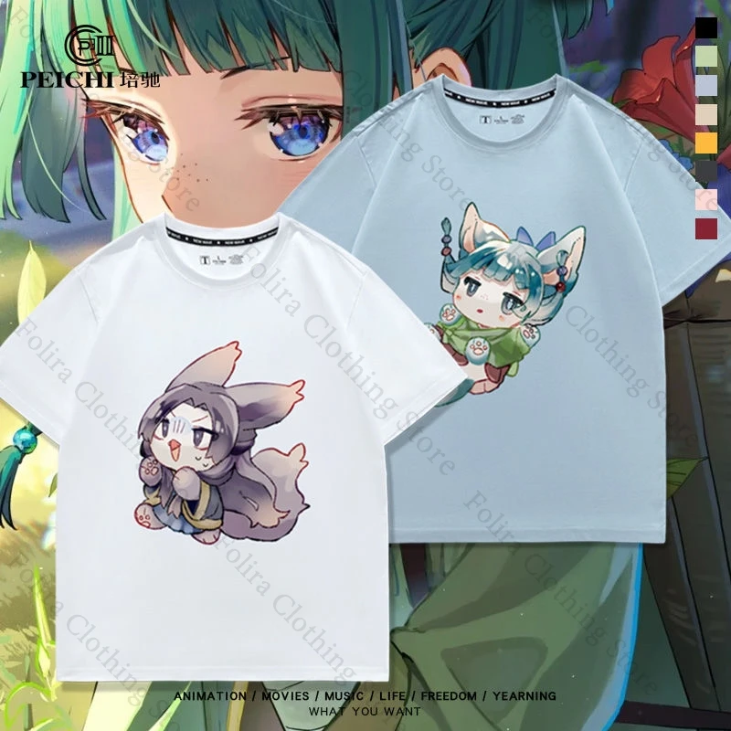 

Аниме «Дневники аптекартии» Kawaii футболка с принтом для женщин хлопковая футболка с короткими рукавами женская футболка женская одежда