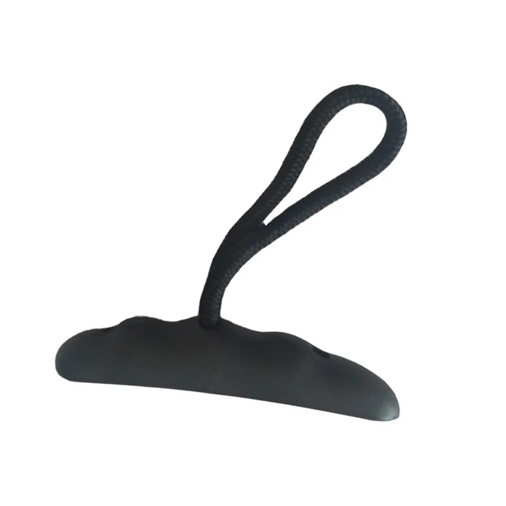 

Sturdy Kayak Carry Handle with Reinforced Rope Cord for Smooth Boat Moving and Portability Black Kayak Pull Handle