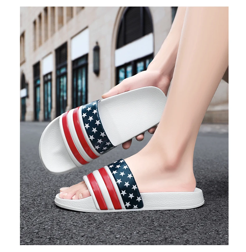 Plus Größe Männer Indoor Hause Hausschuhe Männlich Weichen Bequemen Bad Pantoffel männer EVA Flache Dicke Plattform Outdoor Strand Sandalen sommer – Detail 10