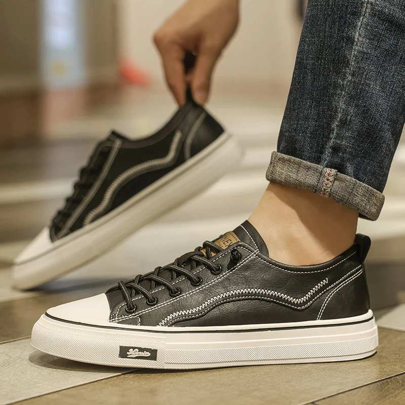 أحذية رياضية كاجوال جديدة ربيعية من المطاط والبلاستيك لعام 2025 للرياضات الخارجية - مريحة وناعمة ومقاومة للانزلاق ومتينة وT