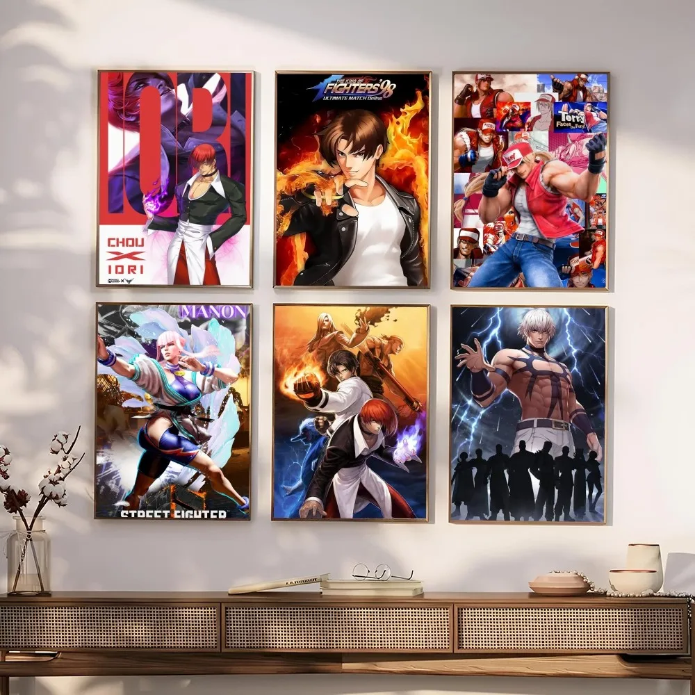 T-the King Of Fighters Poster Paper Print Home Living Room Bedroom Entrance Bar Restaurant Cafe Art Painting Decoration