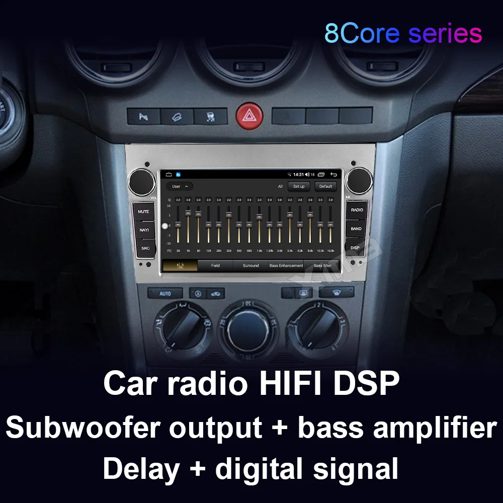 8Core Car Radio Android 13 For Opel Vauxhall Astra Antara Meriva Vivaro Combo Signum Vectra Corsa 2din Multimedia  Carplay gps