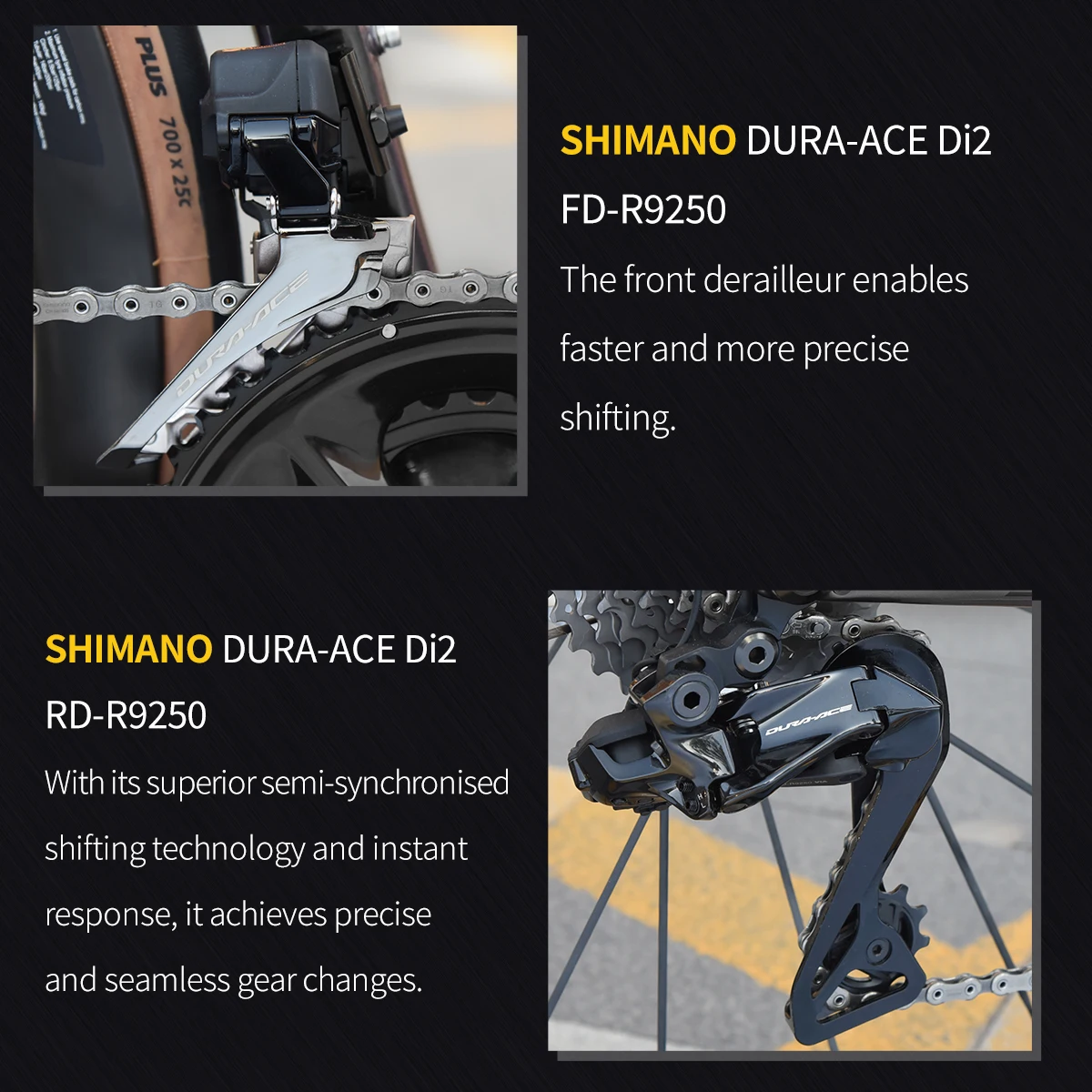 SAVA-Dura Ace Di2 9270 Bicicleta de carretera de carbono con cambio electrónico Bicicleta ultraligera para adultos de 7,1 kg, carreras de competición completas