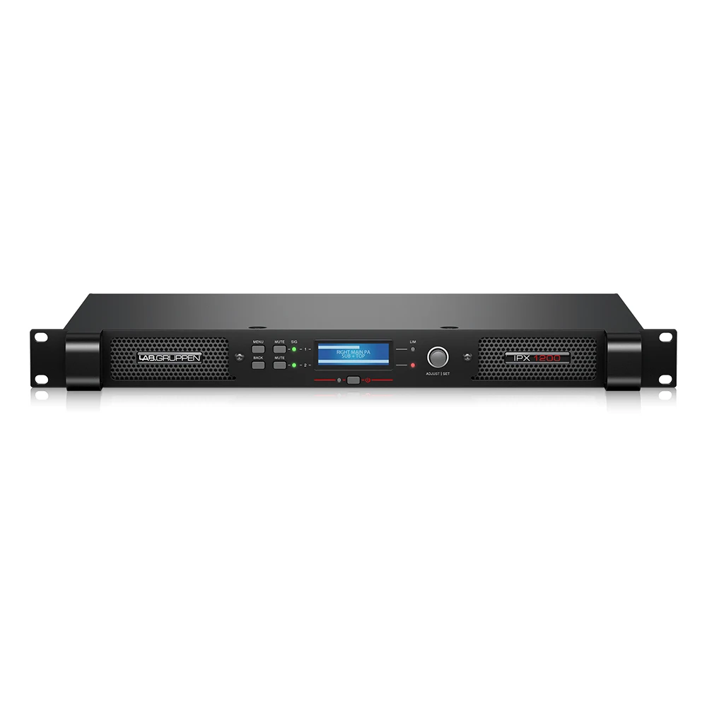 

Lab.gruppen IPX1200 2-Channel Power Amplifier 2*600 Watts With DSP Pa System 18 Inch Subwoofer Amplifier Stage