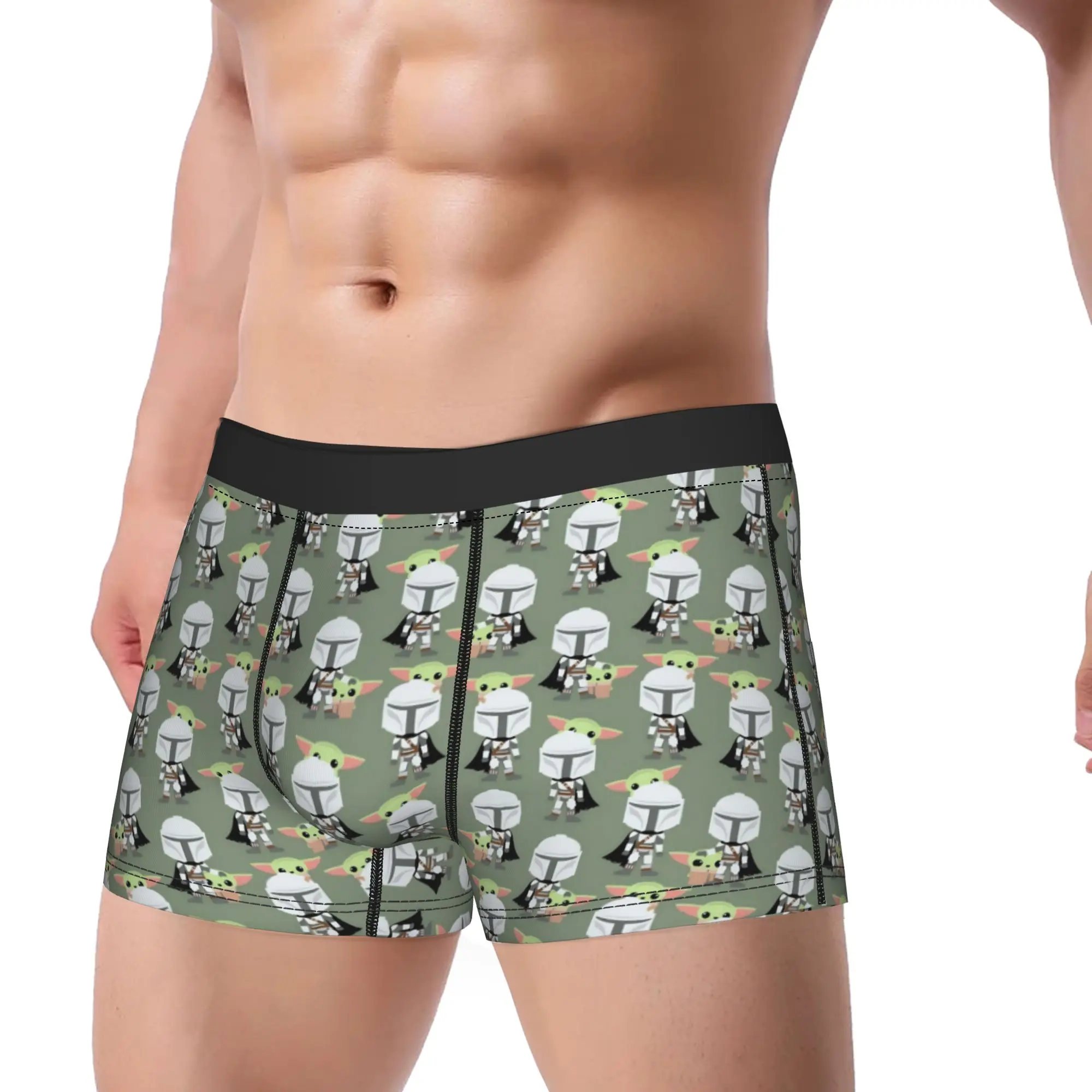 cuecas-boxer-masculinas-shorts-calcinhas-grogu-baby-yoda-mandalorian-roupa-intima-macia-starwars-novidade-masculina-cuecas-plus-size