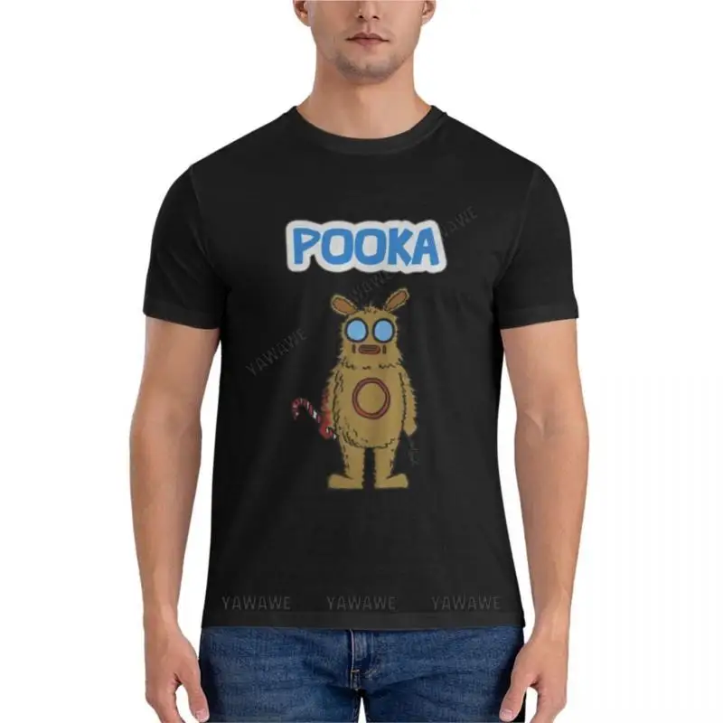 Pooka Essential T-Shirt Short t-shirt black t shirts for men black tshirt men summer tops