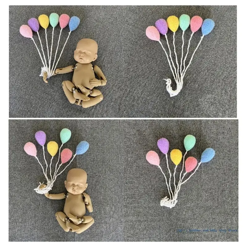 Photography Props for Baby Mini Balloon Pose Props Newborn Photo Posing Furniture Photoshoot Props Shower Party Decor