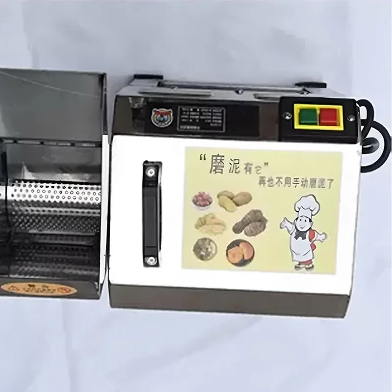 Processador de Alimentos Elétrico em Aço Inoxidável Multifuncional para Purê de Batata, Batata Doce e Raiz de Lótus
